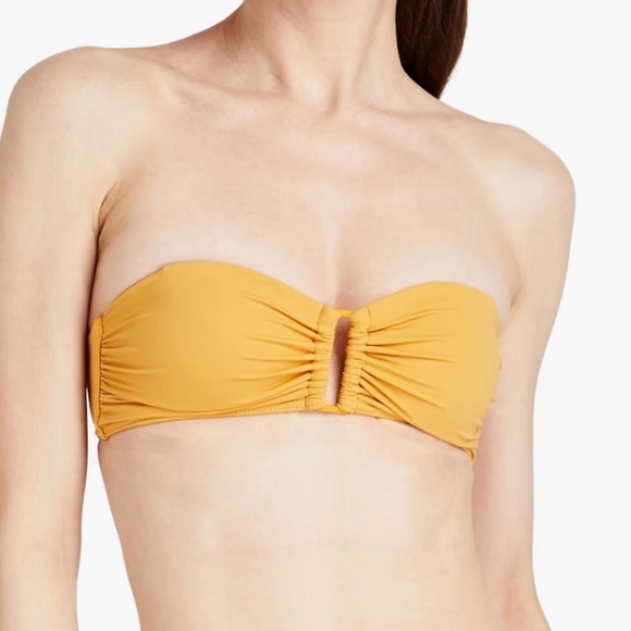 ZIMMERMANN Bandeau Bikini Top in Safron Size 6-8‎ - Picture 1 of 9